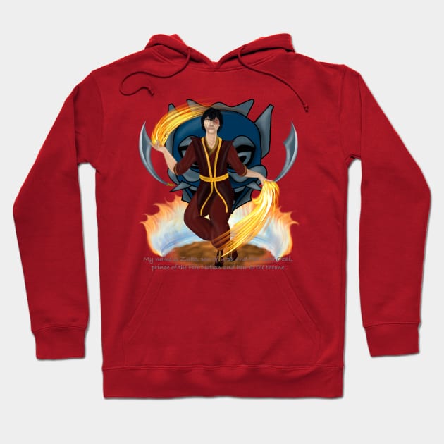 Zuko The Last Airbender Hoodie TeePublic